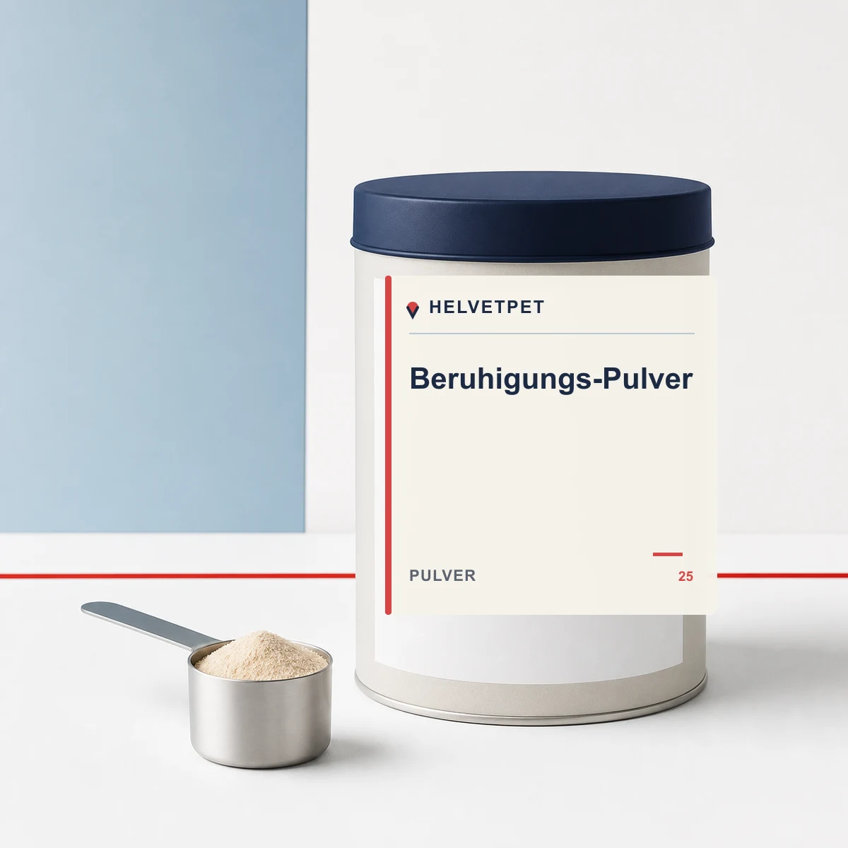 Beruhigungs-Pulver als Helvetpet Private-Label-Pulver Projekt
